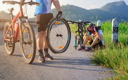 Welche Risiken kann ich als Fahrradfahrer absichern?