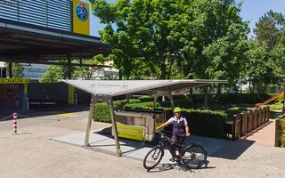 Station de lavage de vélos