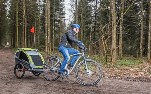 Veloanhänger für zwei Kinder im Vergleich