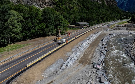 Wiedereröffnung der A13