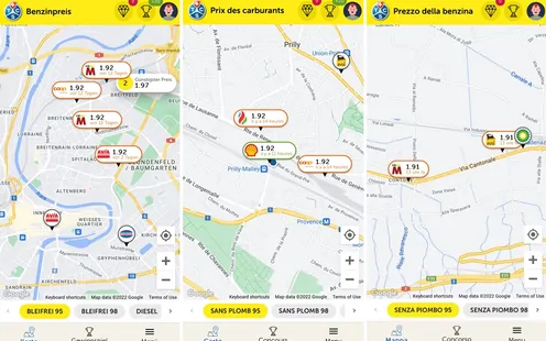 Il TCS lancia un comparatore nazionale dei prezzi sui carburanti