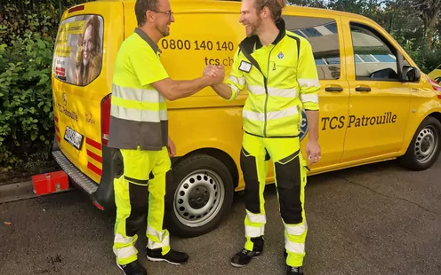 La Patrouille TCS élue « Road Patrol Team of the Year » à Bruxelles