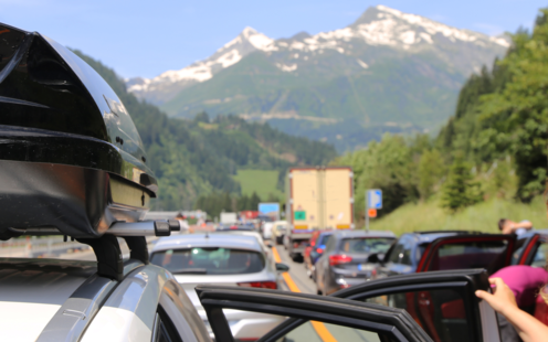 Gotthard-Stau im Juli und im August auf dem Niveau des Vorjahres