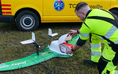 TCS sichert medizinische Drohnenlieferungen von Jedsy ab