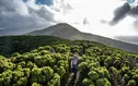 Wandern von einem Krater zum anderen