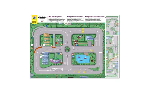 Mini jardin de circulation 10-12 ans - plan A3