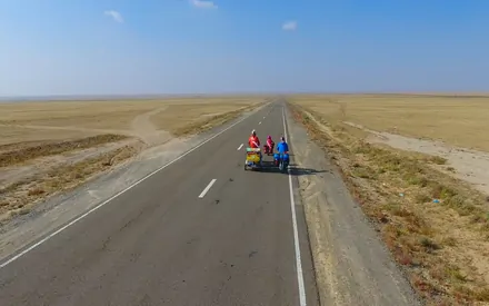 Équipement pour les voyages à vélo avec des enfants