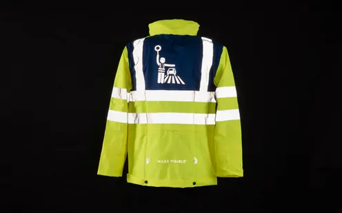 Regenjacke für Schülerlotsen