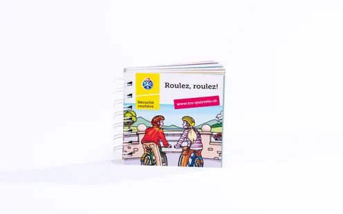 Roulez roulez ! - Carnet (10x10 cm)