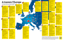 Carte des règles principales en Europe